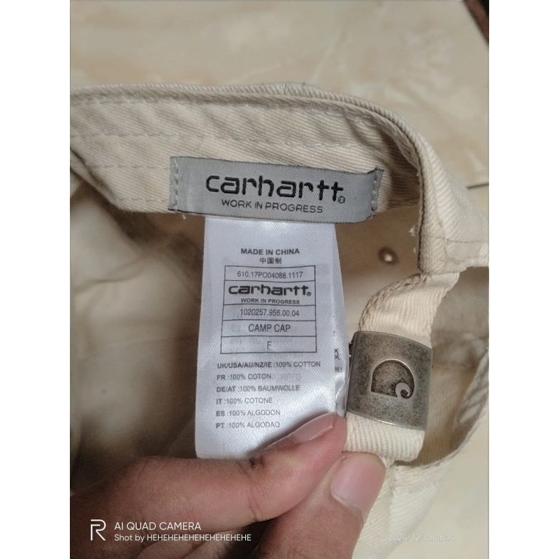 TOPI CARHARTT ORIGINAL SECOND