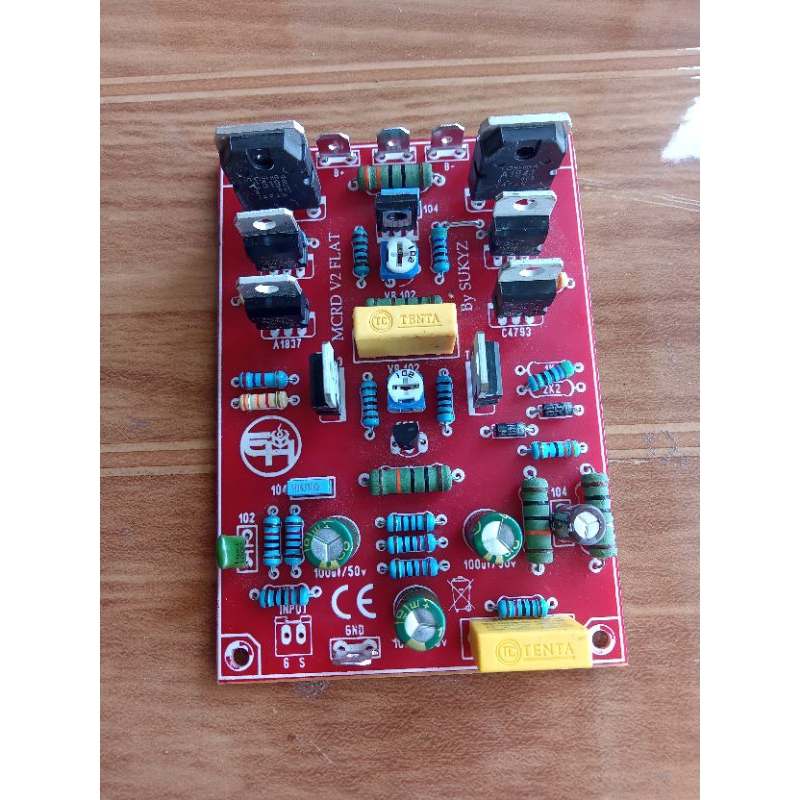 Driver Mcrd V2 Flat Versi Trimpot Power Ampli