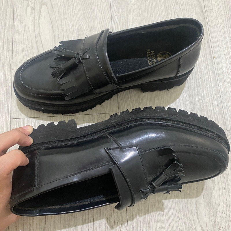loafers nappa milano pam tassel 36