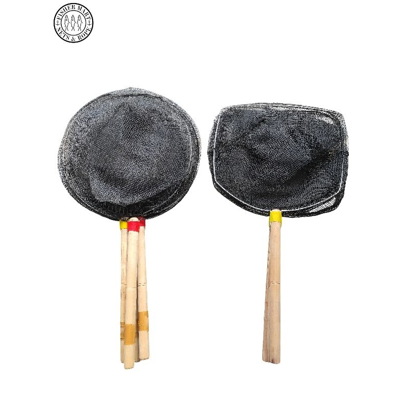 Serokan tanggok seser jaring ikan udang waring double