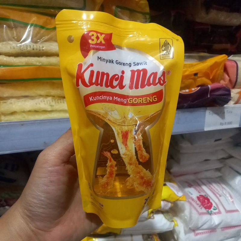 

Kunci Mas Minyak Goreng Sawit 200ml