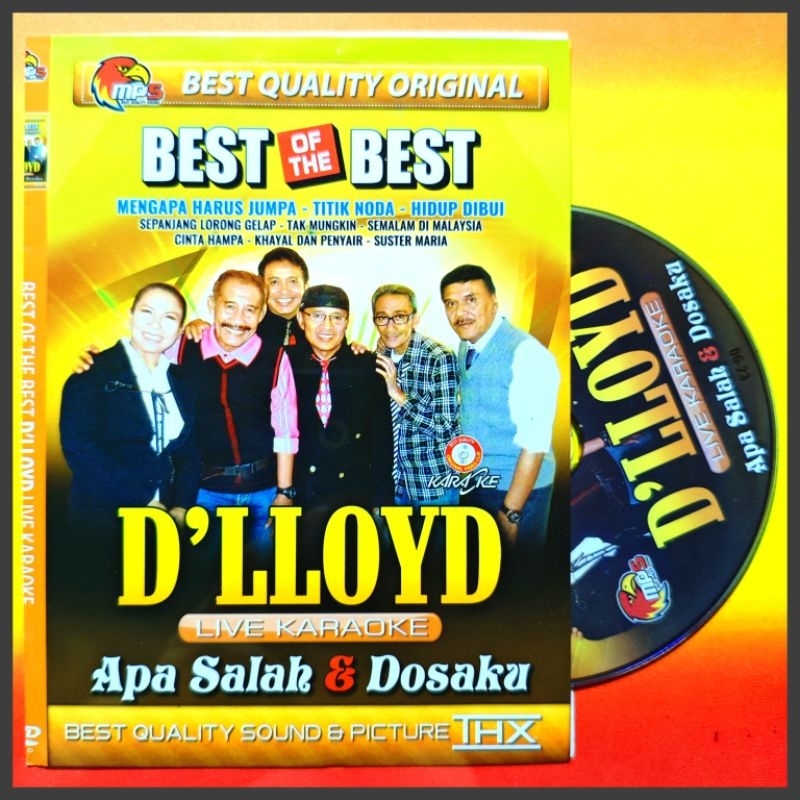 Kaset MP5 Video Musik 60 Lagu Pop Indo D'LLOYD Album Pilihan Lengkap