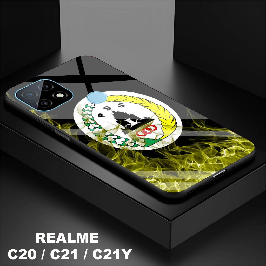 Softcase Kaca Kilau Realme C20 / C21 C21Y - Softcase Kaca Realme C20 / C21 C21Y - Softcase Kaca Kila