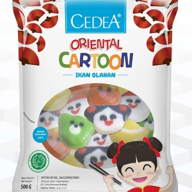 

CEDEA ORIENTAL CARTOON / BASO IKAN KARAKTER 500 GRAM