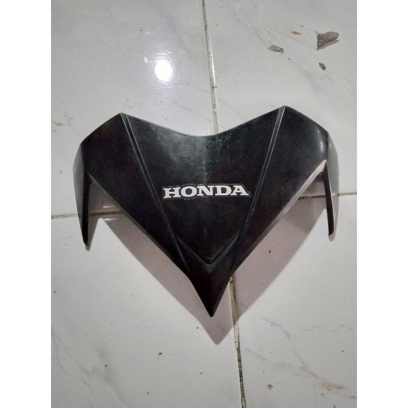 visor batok totok kepala depan honda supra x 125 batman original