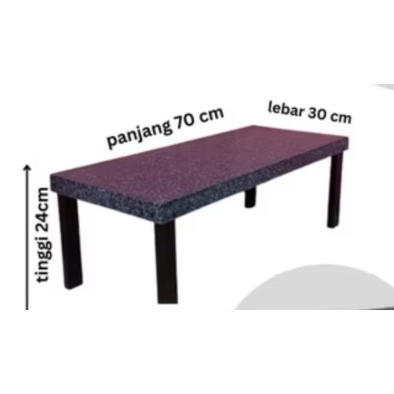 Meja dispenser galon dan magicom Panjang 70 cm Lebar 30