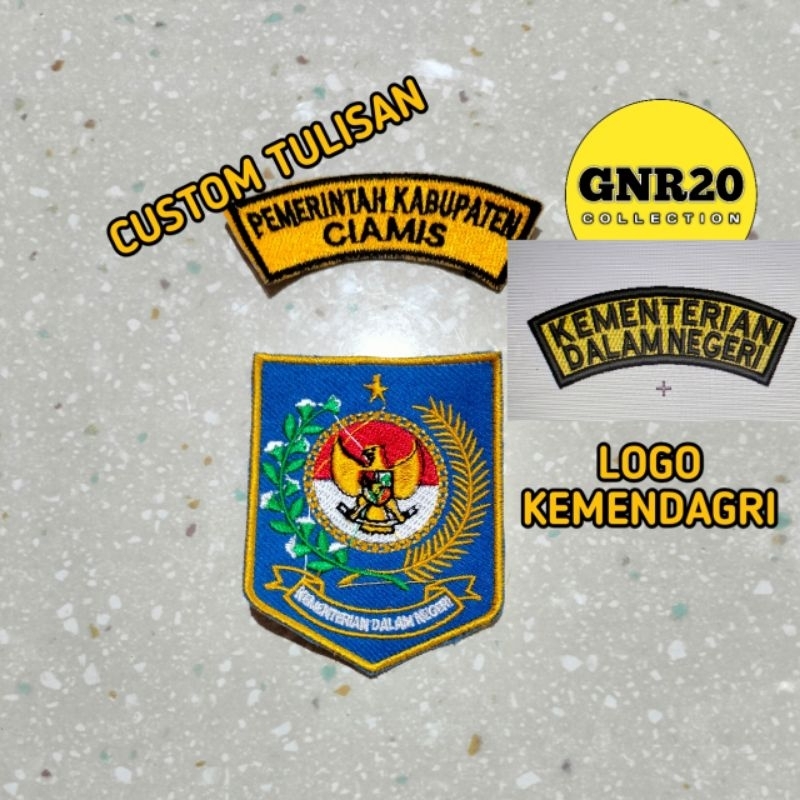 

Logo Kemendagri custom tulisan dinas kementrian dalam negeri
