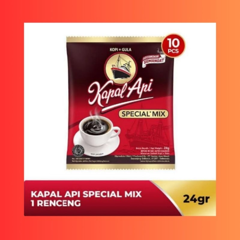 

KOPI KAPAL API SPESIAL MIX 24gr Renceng isi 10pcs