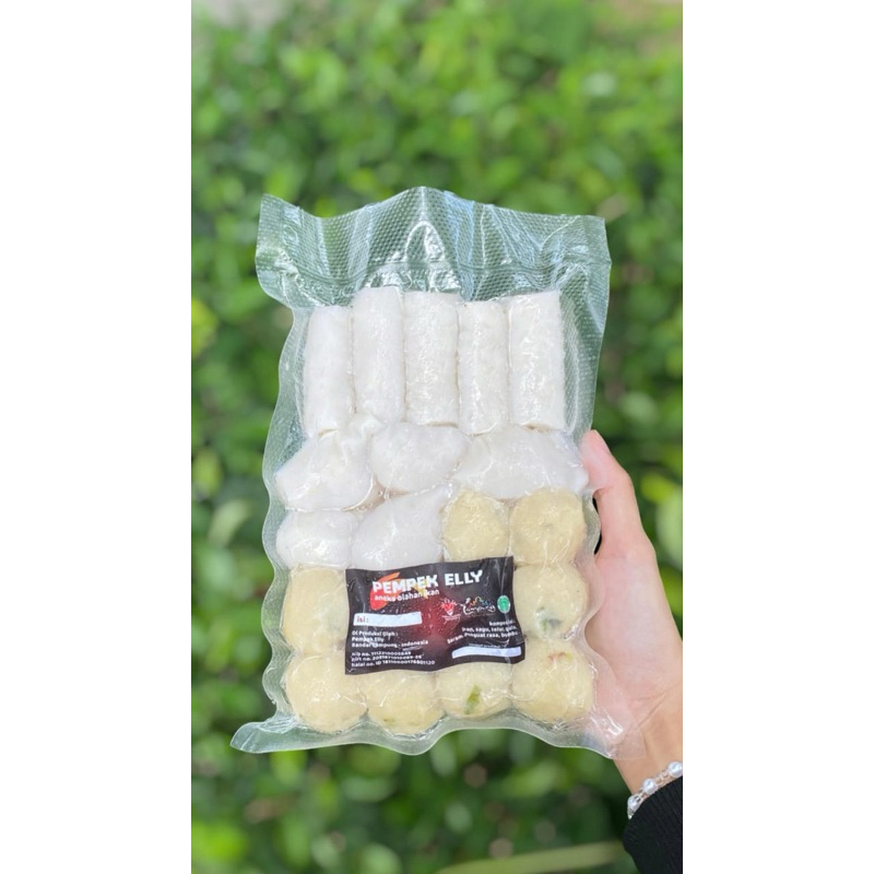 

PEMPEK ELLY Pempek Campur 20pcs+FREE CUKA-Premium BPOM HALAL