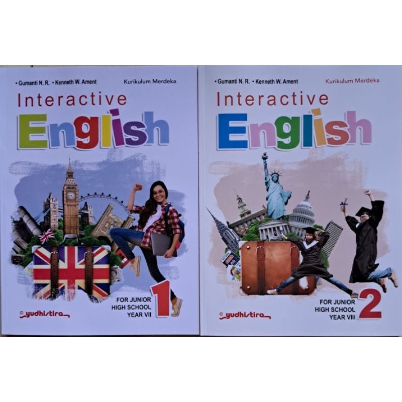 

Buku Interactive English / Bahasa Inggris Kelas 7 8 SMP/ MTs Kurikulum Merdeka Terbaru Penerbit Yudhistira