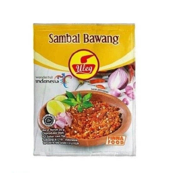 

saus sambel uleg finna bawang sachet 20