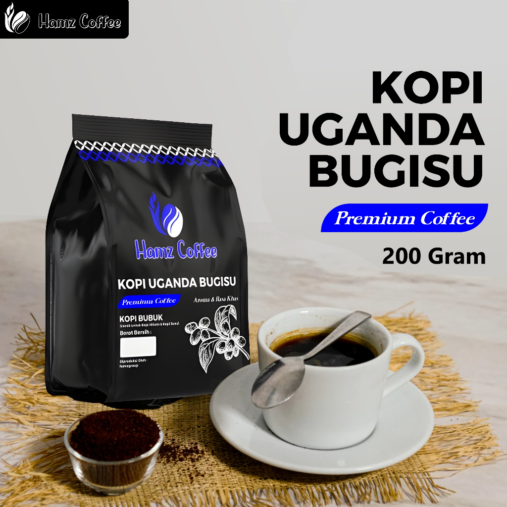 

Hamz Coffee - kopi bubuk uganda bugisu delicious 200gr