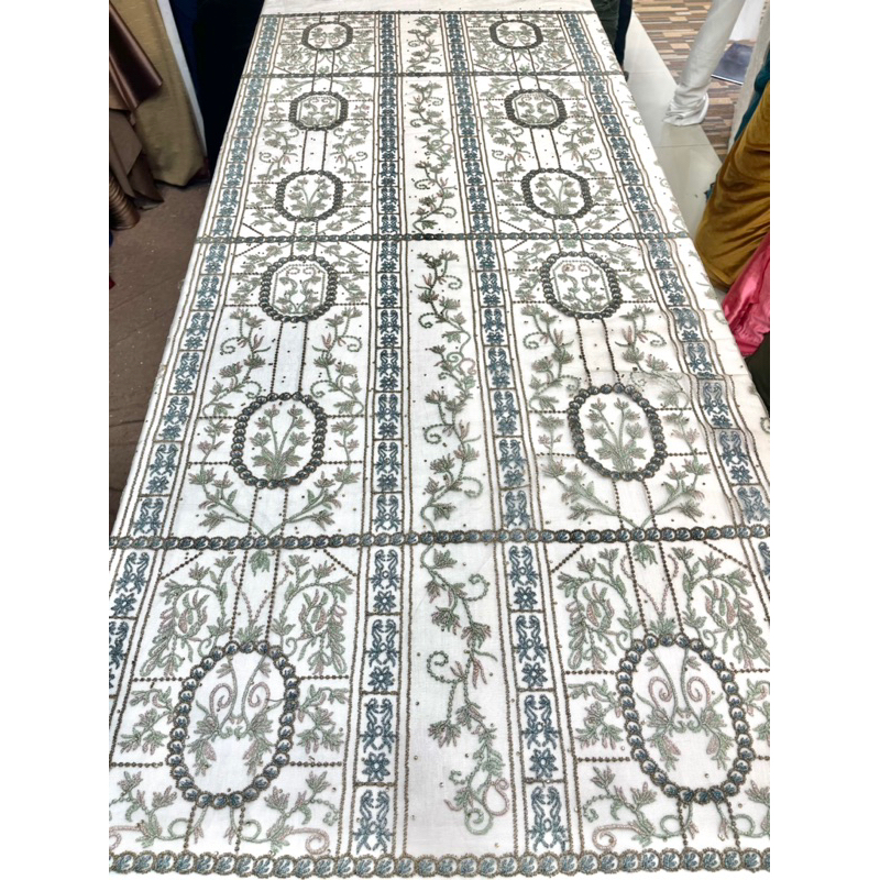 Tile sapto benang metalic,brokat tile