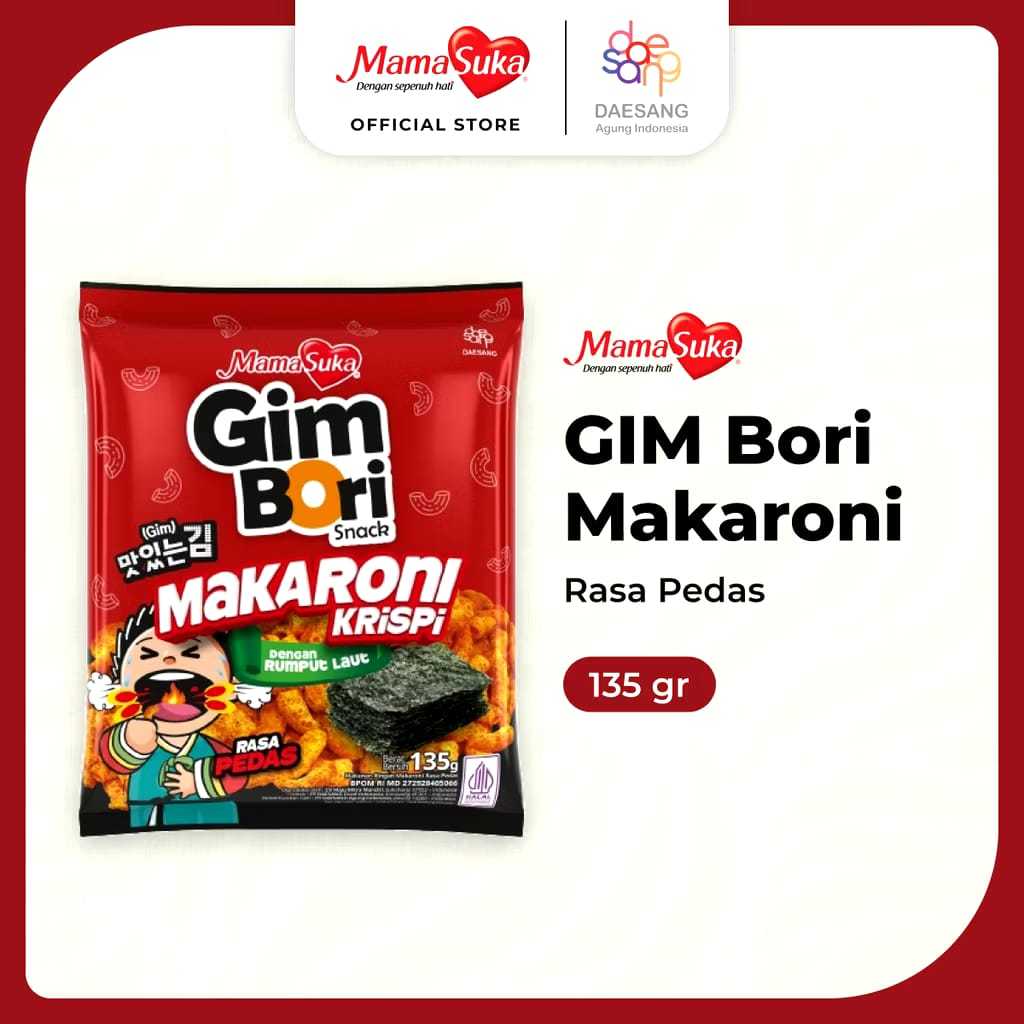 

MAMASUKA GIM BORI MAKARONI 25GR (10sachet)