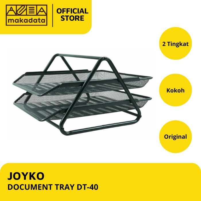

DOCUMENT TRAY / RAK DOKUMEN BESI 2 SUSUN JOYKO DT-40 MURAH