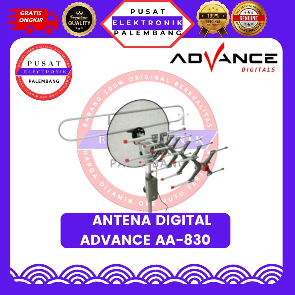 ADVANCE Antena TV Remote AA 830 / Antene Digital AA830