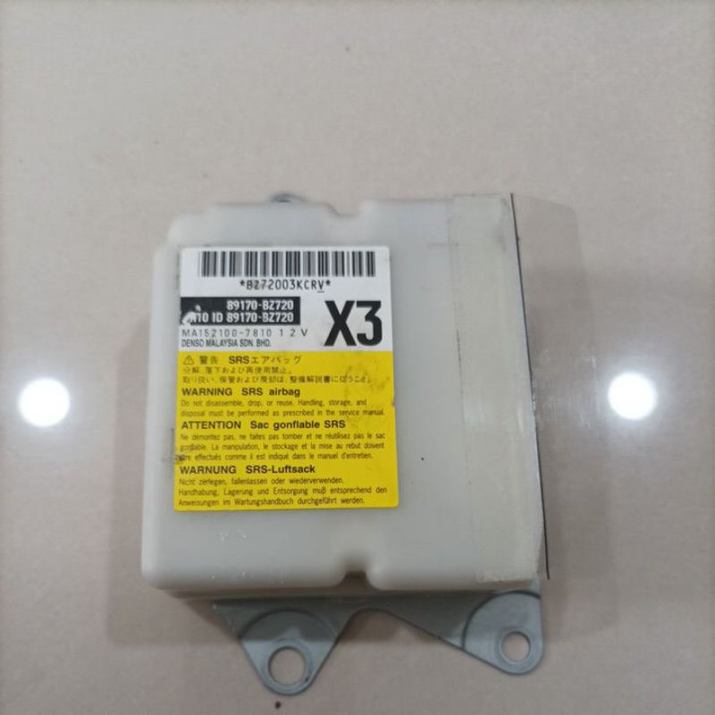 Modul Airbag Toyota Avanza / Xenia Original part 89170-BZ720 Original