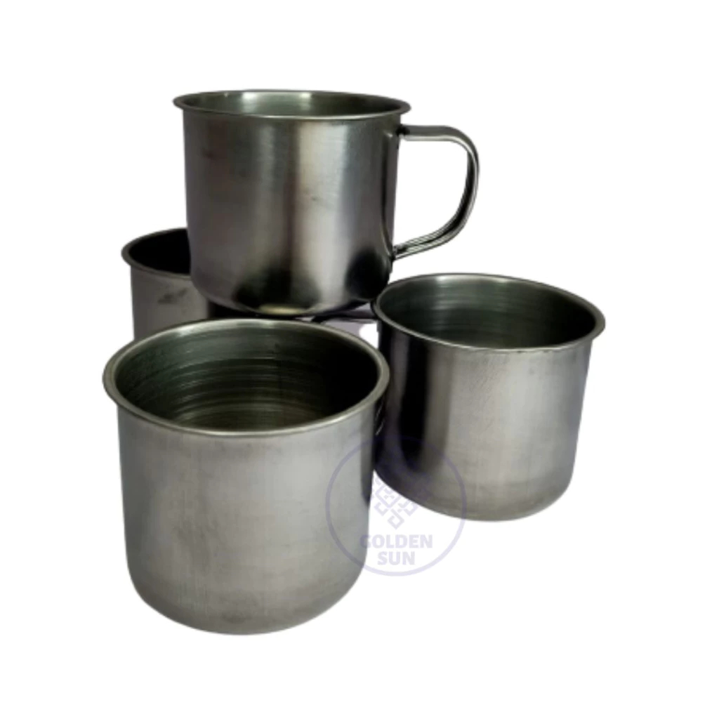 Gelas Mug Stainless Mini/Cangkir Kopi Stainless Kecil