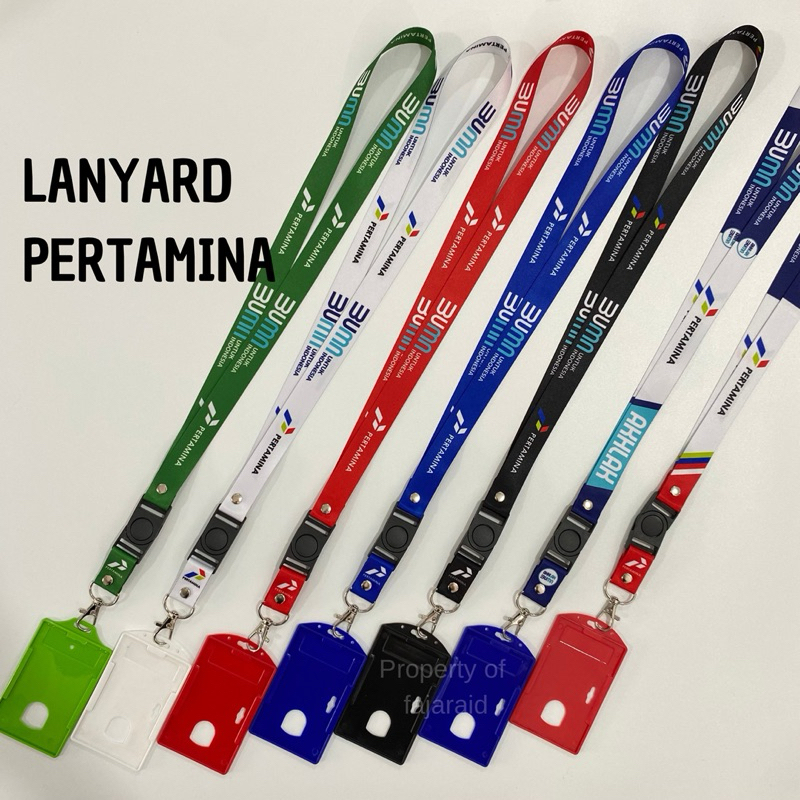 

Tali Lanyard Pertamina BUMN Gratis Frame / Casing ID Card