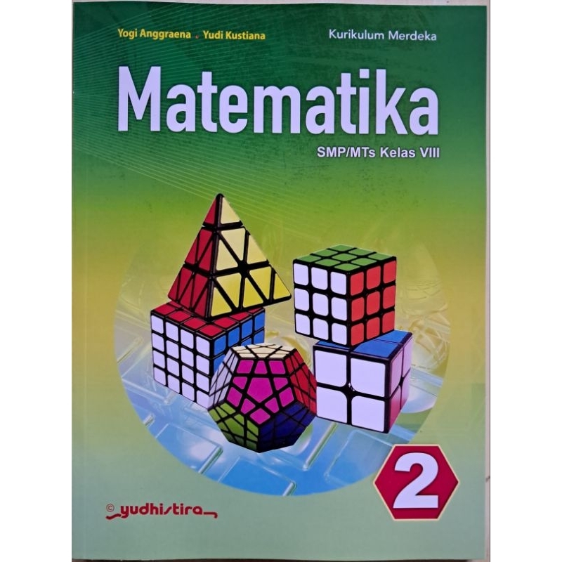 

Buku Matematika Kelas 8 SMP/MTs Kurikulum Merdeka Terbaru Penerbit Yudhistira
