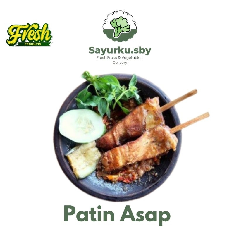 

Sayurku.sby (Bisa kirim instan)Patin Asap /Patin panggangan 1 pack