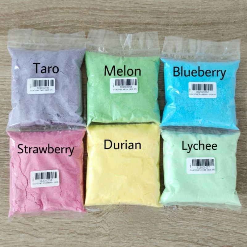 

GULA DONAT AROMA (100 gr) aneka varian/ Gula nyes atau gula dingin