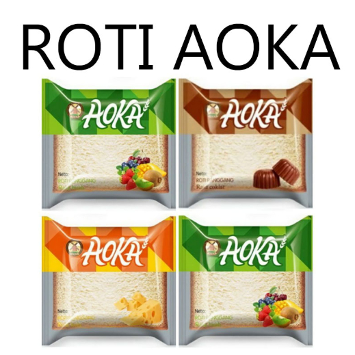 

(Per 5) Roti Kue Aoka Momotaro Persegi Gulung Cookies Kukis