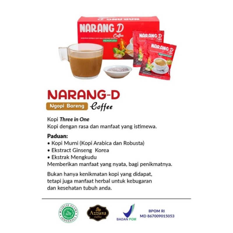 

Madu Azzura - Narang D Coffee 460g Manis