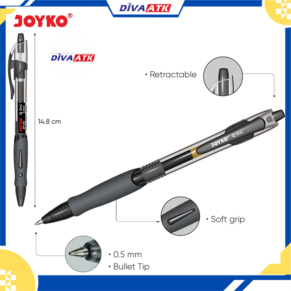 

BOLPEN GEL JOYKO 0.5 GP-265