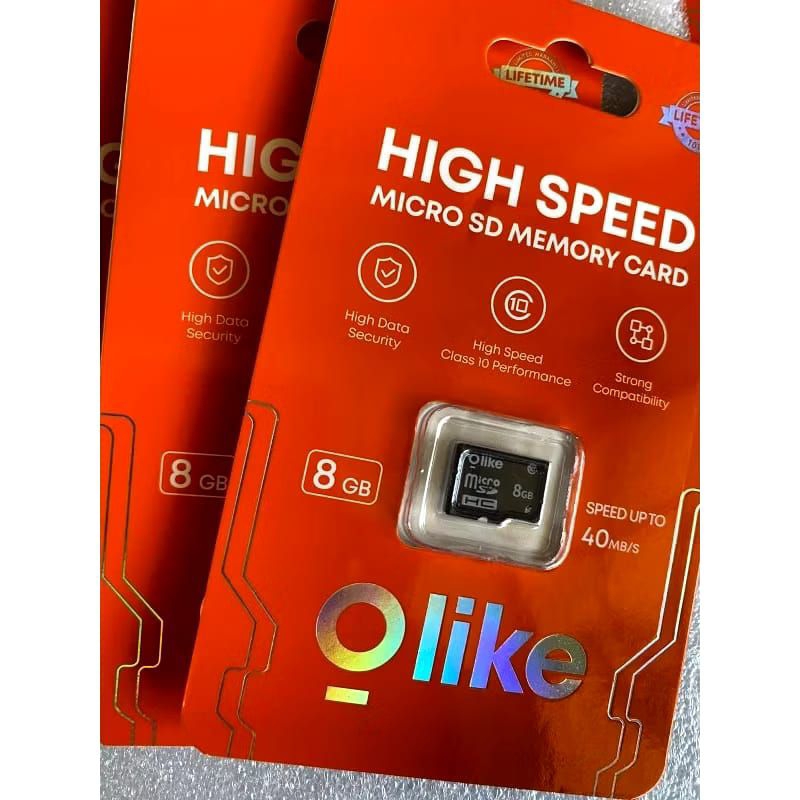 MEMORY CARD OLIKE TF8G high speed up micro to 40mb/s memory card 8GB