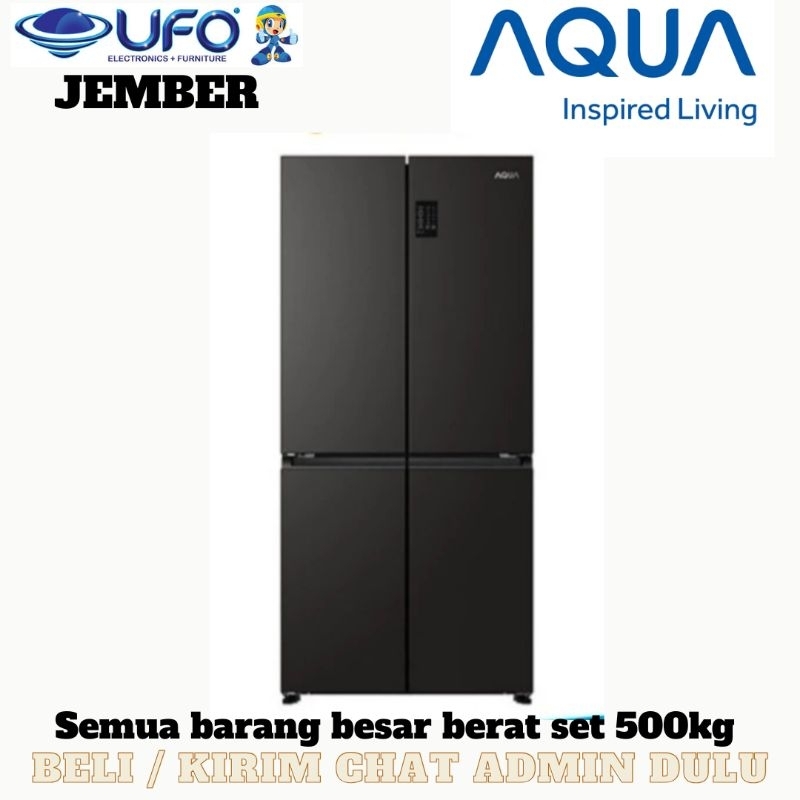 AQUA AQRIM545AMGB KULKAS LEMARI ES 4 PINTU MULTIDOOR INVERTER