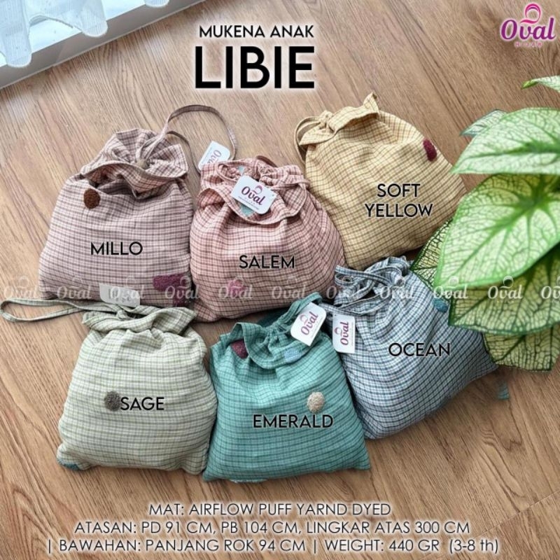 Mukena Anak 3-8th ori Oval Hijab