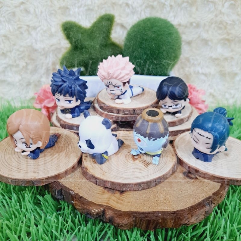 Action Figure Jujutsu Set Figurin Kaisen Jujutsu Lying Mini