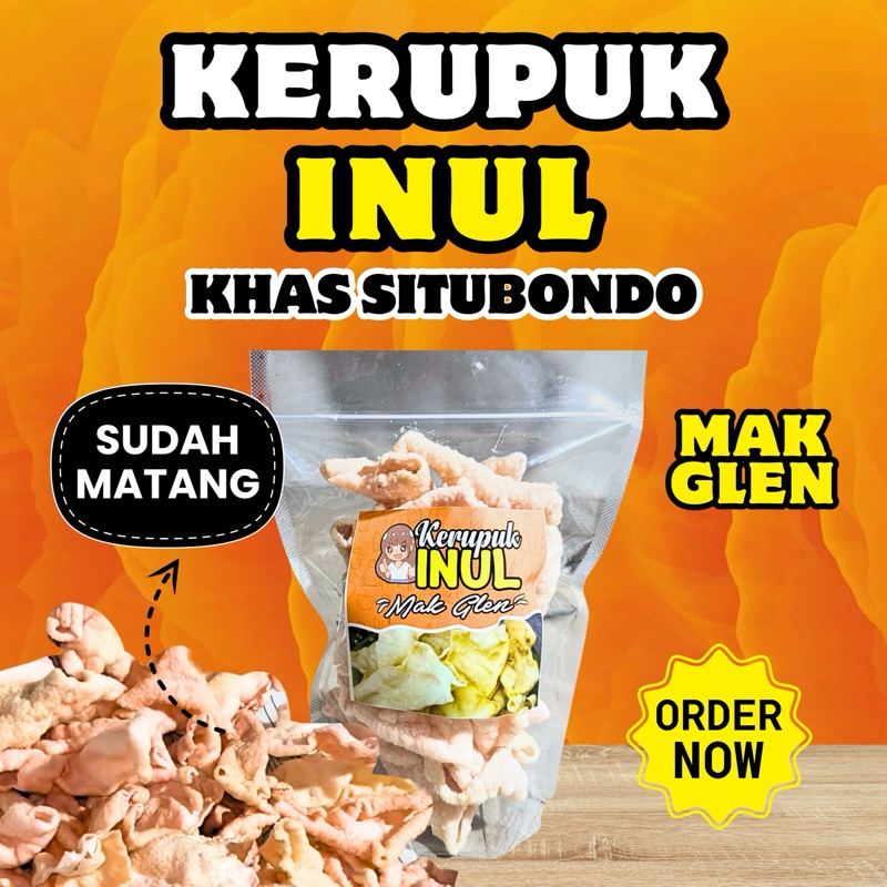 

Kerupuk Inul Khas Situbondo Sudah Matang Mak Glen