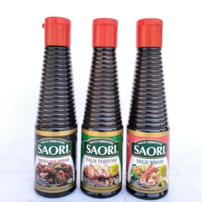 

Saori Saus Tiram Lada Hitam Teriyaki 135ml Free Bubble Wrap dan Dus Tebal