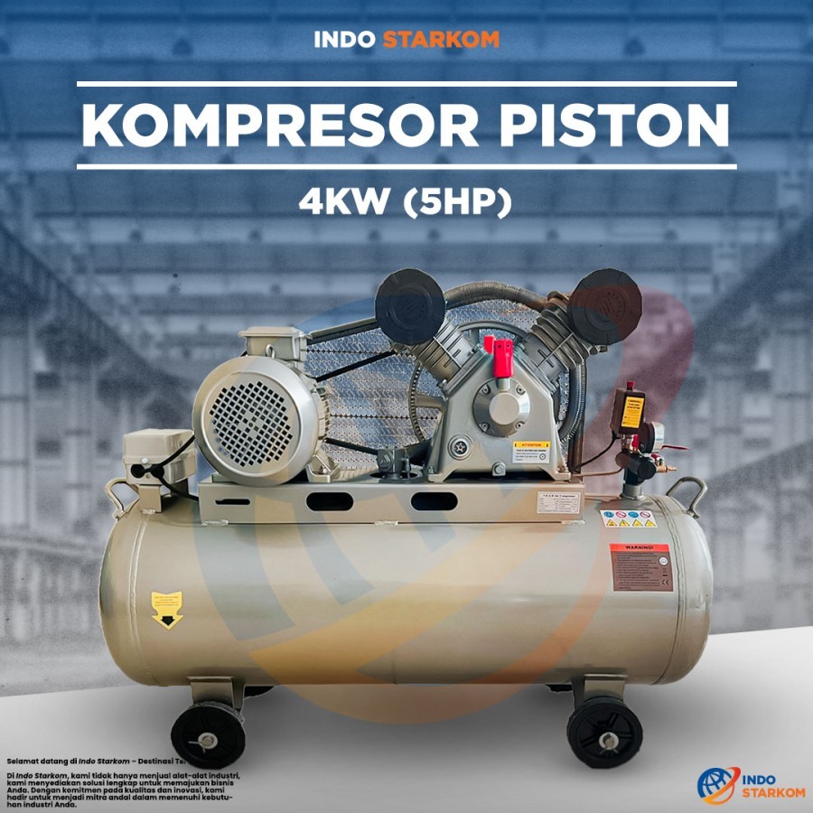 Kompresor Udara Piston 5 HP Air Compressor Piston 5HP