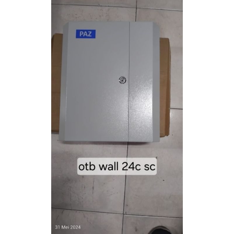 OTB Wall 24 core sc upc lengkap Pigtail  Fullset PAZ