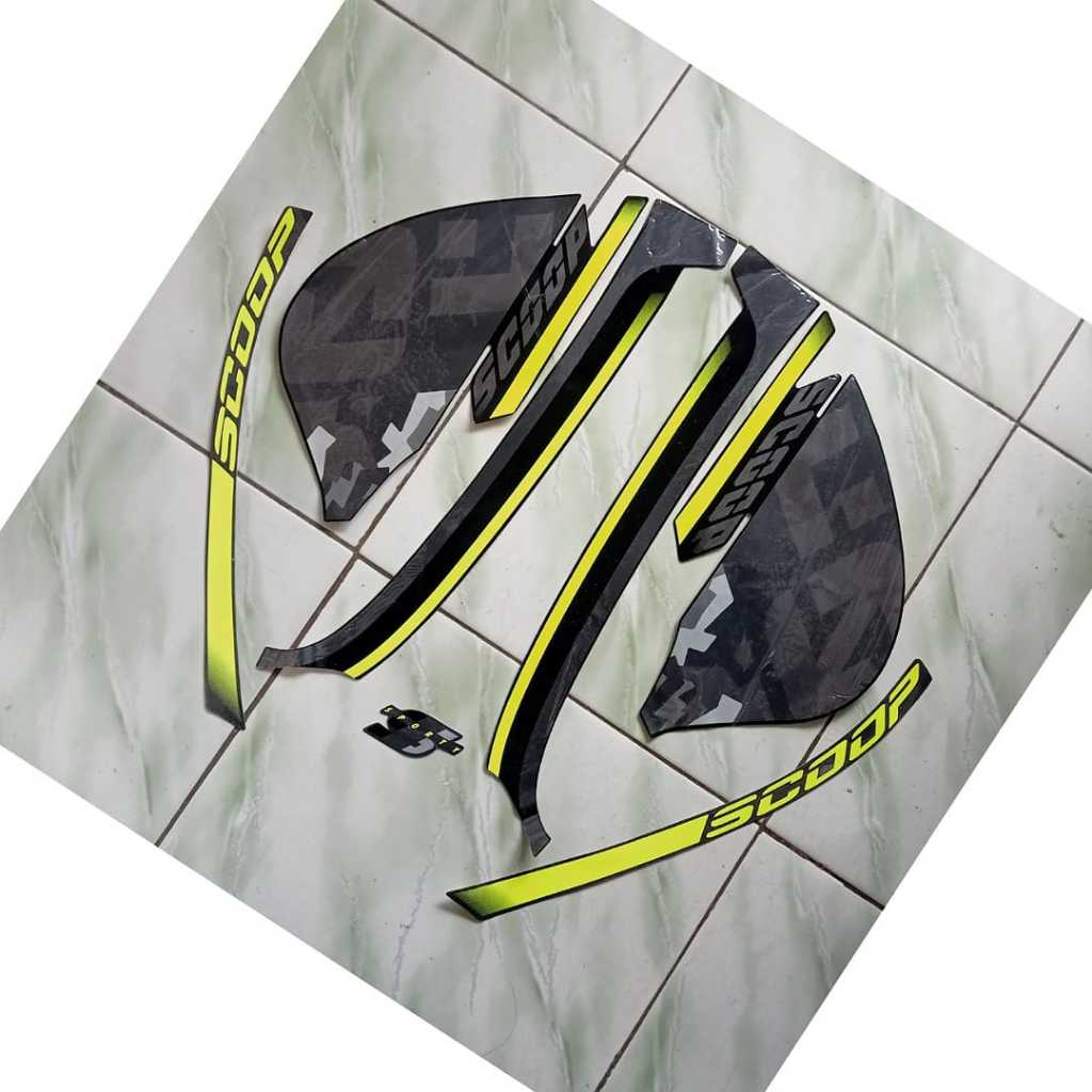 stiker striping honda scoopy sporty 2021