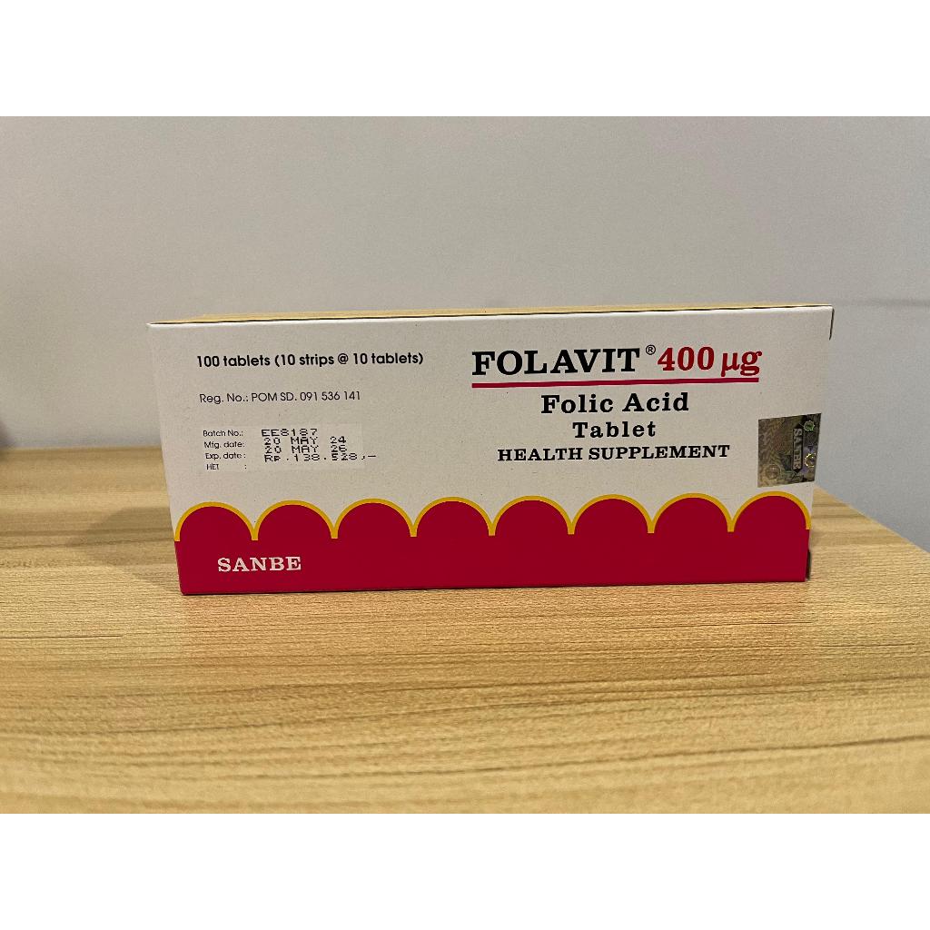 Folavit 400mg Folic Acid Tablet