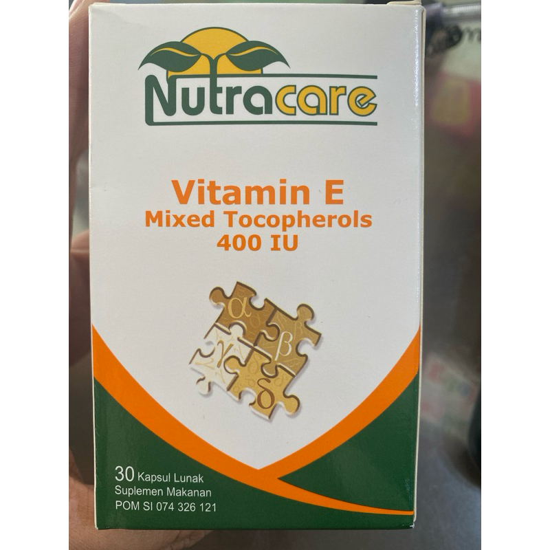NUTRACARE VITAMIN E TOCOPHEROL 400IU ‘30