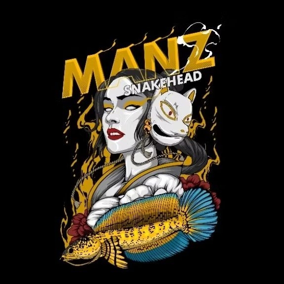 Stiker chana andrao 5-6cm kualitas