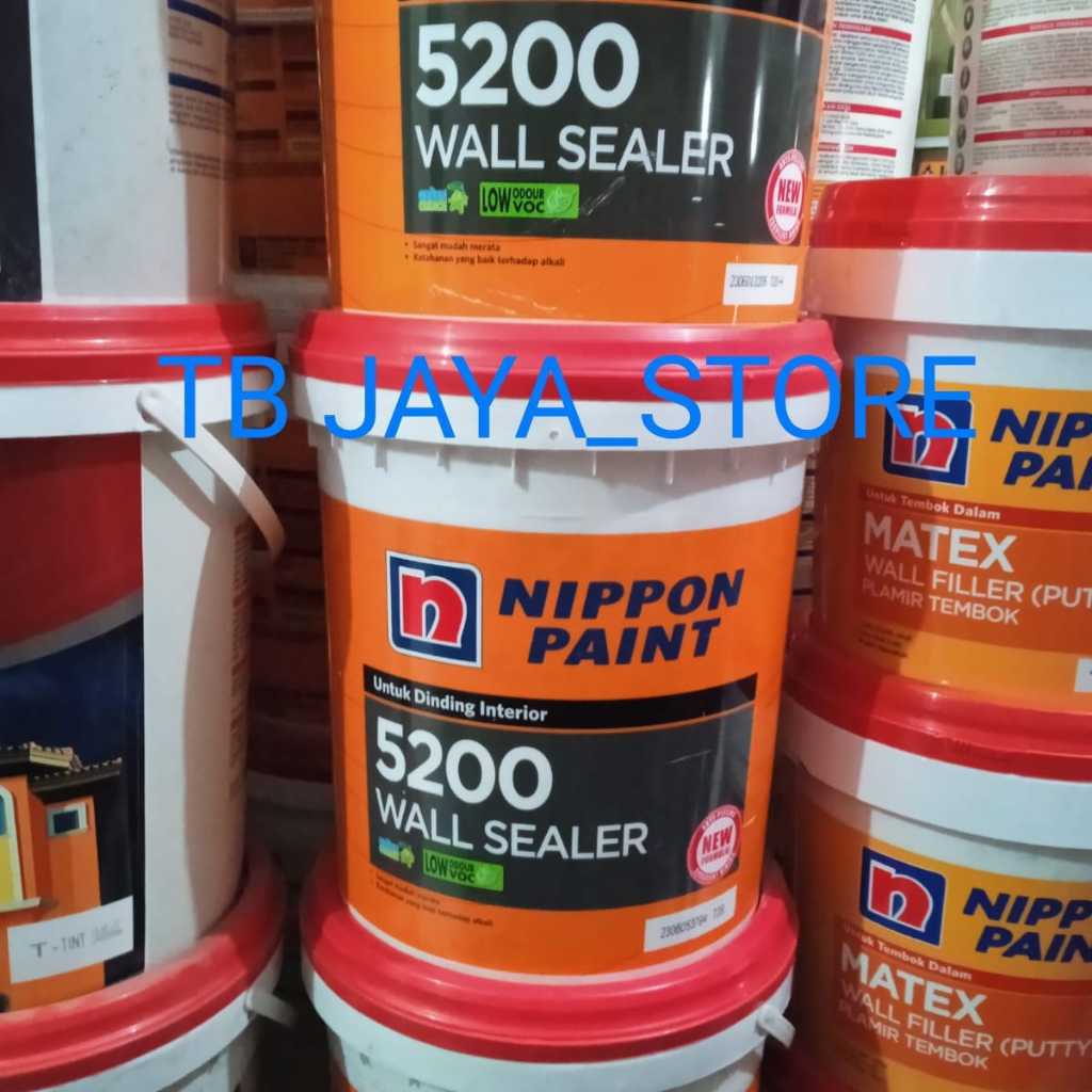 CAT DASAR VINILEX 5200 WALL SEALER NIPPON PAINT VINILEX 5200 20 KG