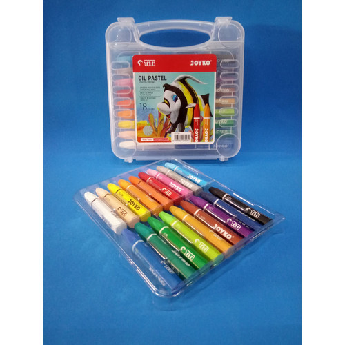 

Crayon 18 Warna Joyko / Krayon oil Pastel Joyko OP-18S