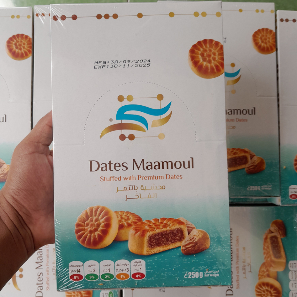

Biskuit Kurma Premium - Maamoul Bentte | Rasakan Kenikmatan Kue Kurma yang Sesungguhnya