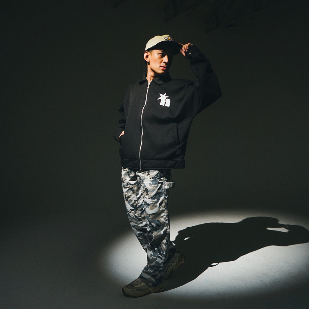 Himside - Gorgeus Black Boxy Work Jacket - Unisex