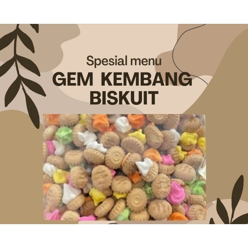 

Gem kembang biskuit