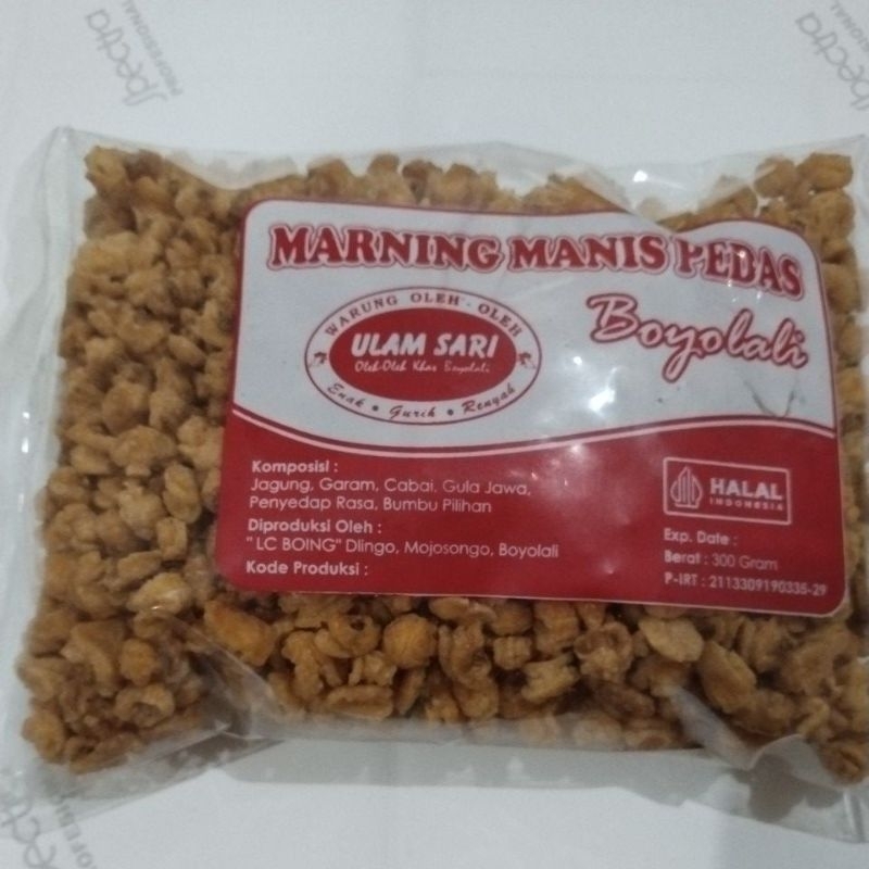 

Marning manis pedas