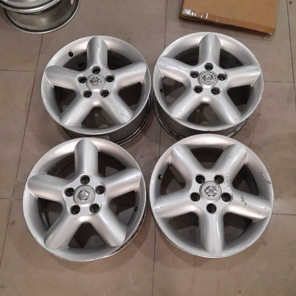 Velg Bekas Murah Oem R16 Mobil X-Trail Ring 16 Baut 5x114