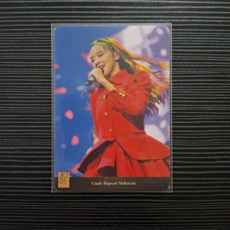 Photocard PC JKT48 Cindy Cinhap Kick Off Conference 10th Anniversary