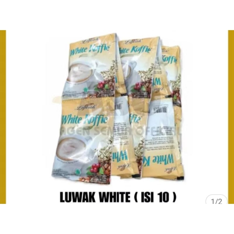 

Luwak White Koffie (Isi 10)..20g per renceng harga 18000